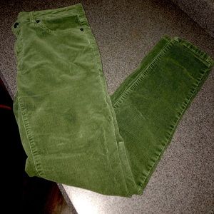 PATAGONIA organic green corduroys